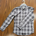 Camisas 100% algodón para adultos Camisas de manga larga para hombres
